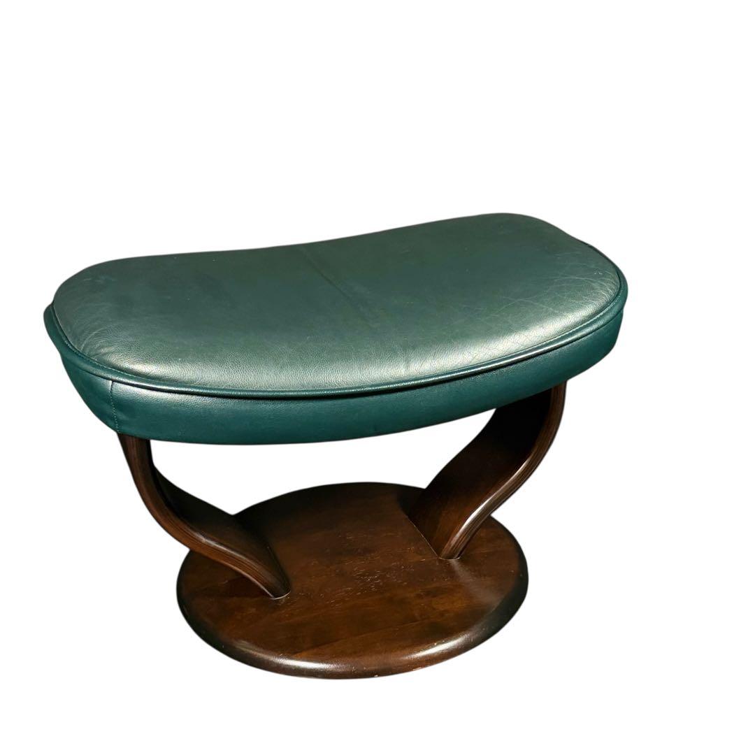 もなみり　本体のみ　HR732 カリモク 本革 リクライニング回転チェア