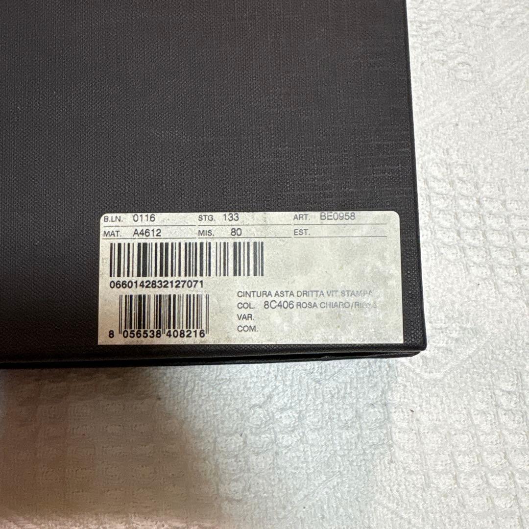 ドルチェ＆ガッバーナレディース ゴールドバックル ピンク