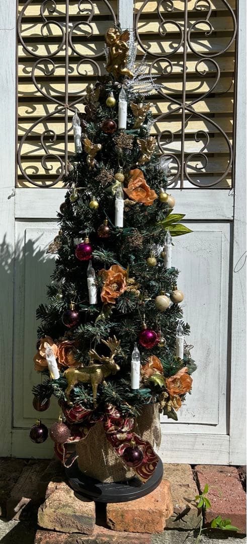 小さなクリスマスツリー　Ｎo289見本　94cm リバーシブル