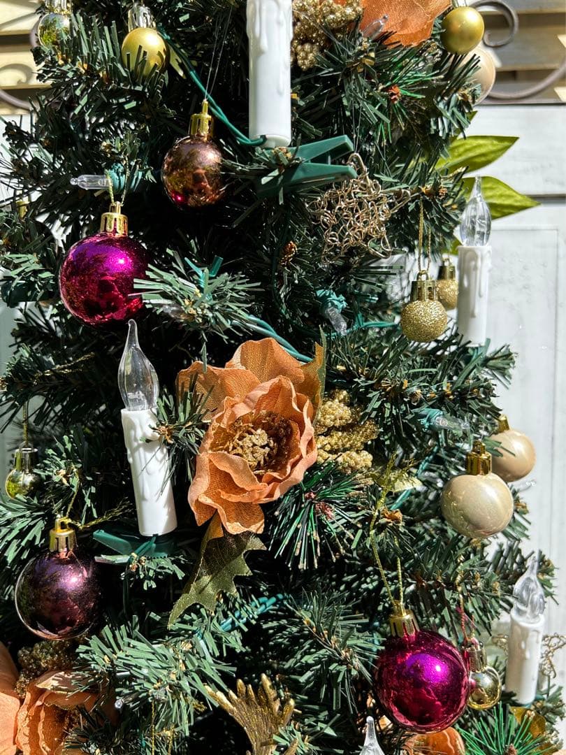 小さなクリスマスツリー　Ｎo289見本　94cm リバーシブル