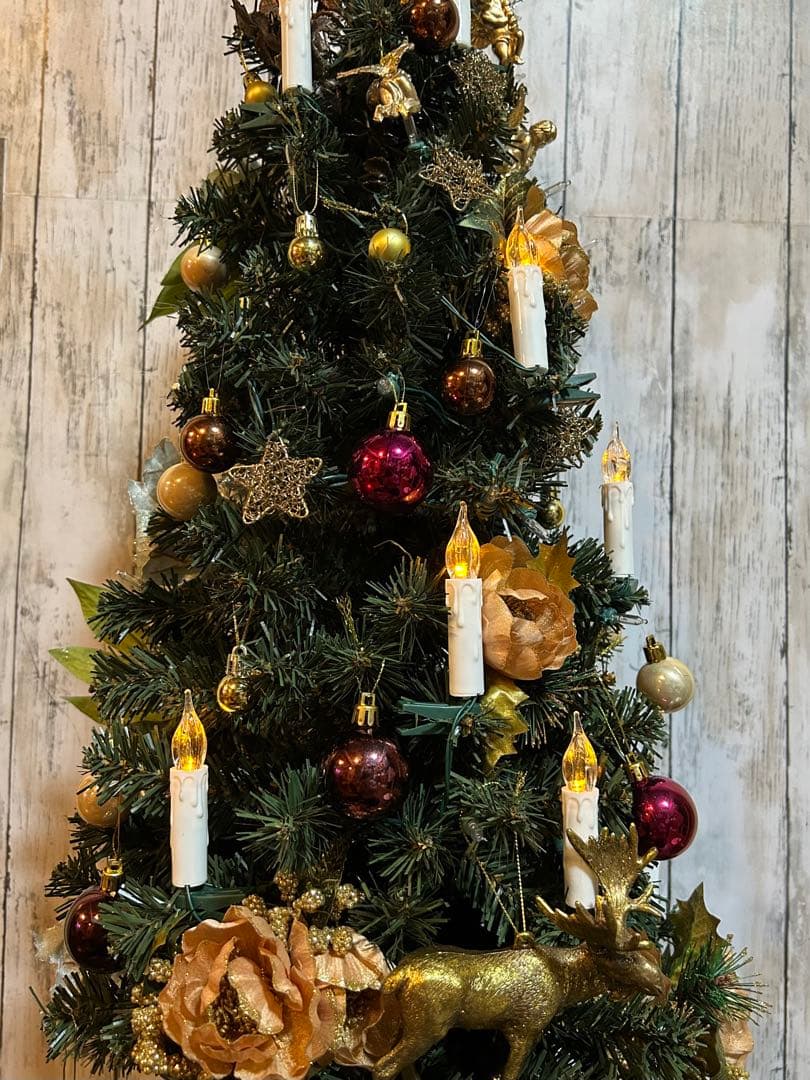 小さなクリスマスツリー　Ｎo289見本　94cm リバーシブル