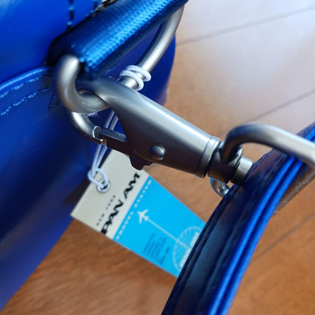 【かずや＠断捨離中】新品未使用PAN AM ボストンバッグ 青