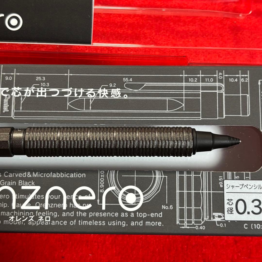 【極美品】希少 オレンズネロ 限定色 ガンメタル 0.3mm