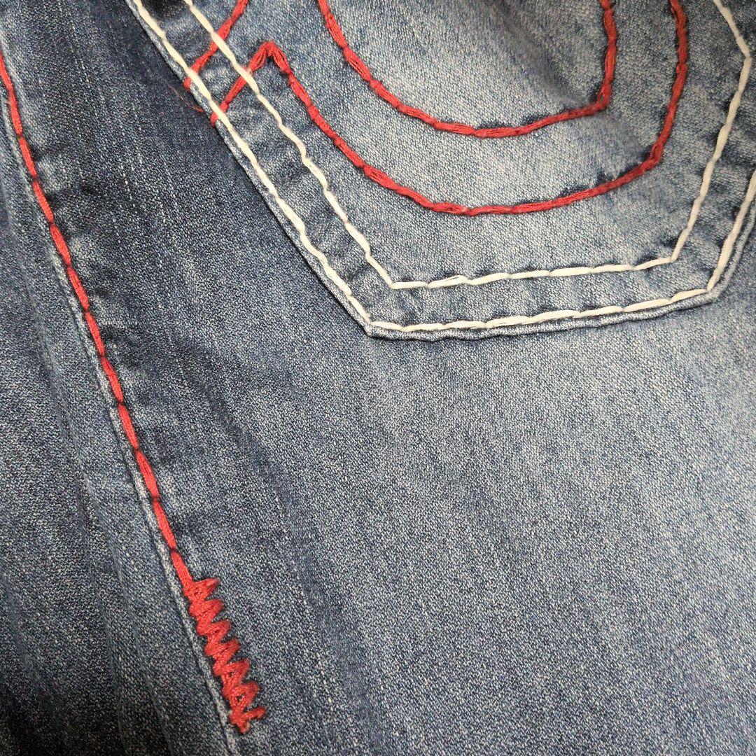 TRUE RELIGION SUPER T ストレートデニム 34