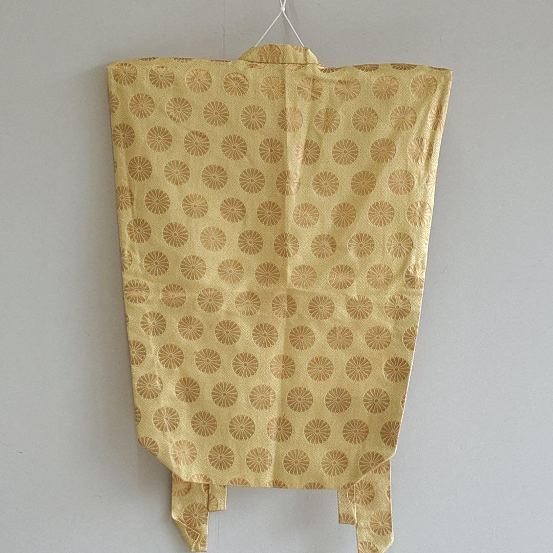 セット　七五三　5歳　男の子　袴　はかまかみしも　ゴールド　袴丈63