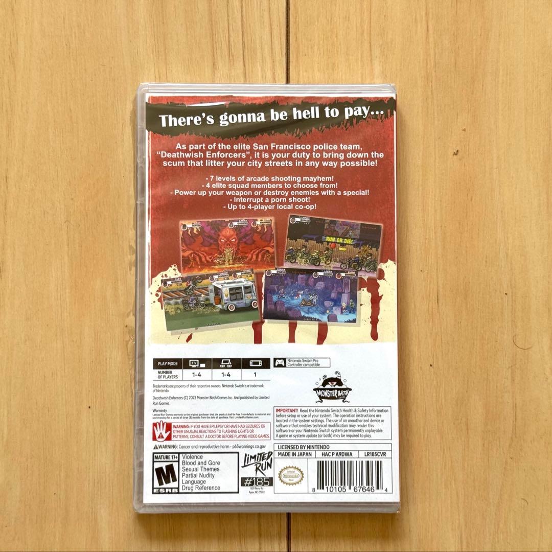 Deathwish Enforcers デスウィッシュ Switch スイッチ