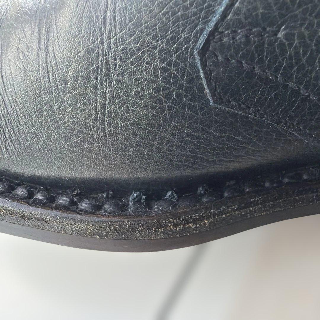 JM WESTON ブルー　チャッカーブーツ　6D