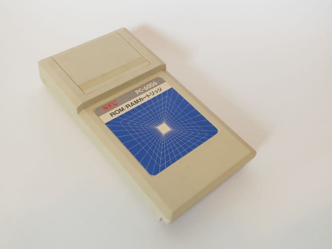 NEC PC-6001 （ROM/RAMカートリッジ、付属品付き）