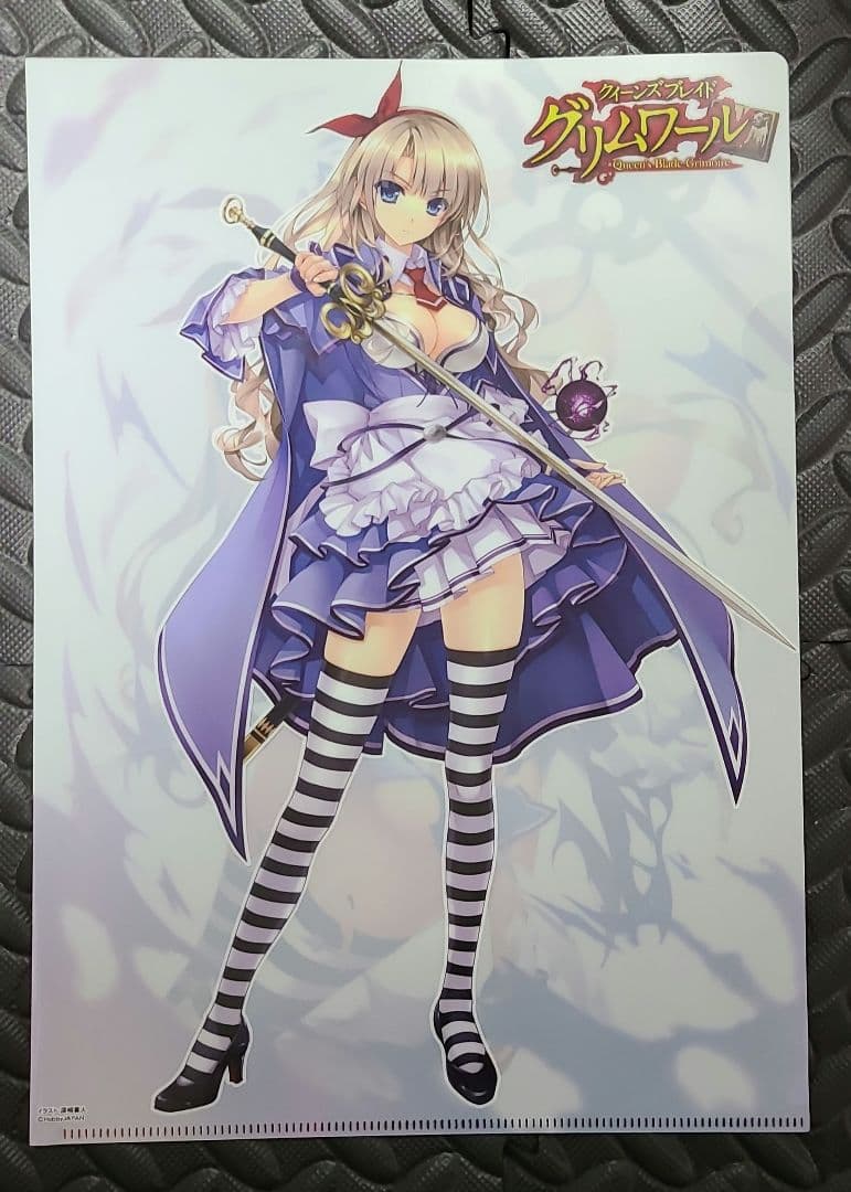 クイーンズブレイド　特典クリアファイル等9種　まとめ売り