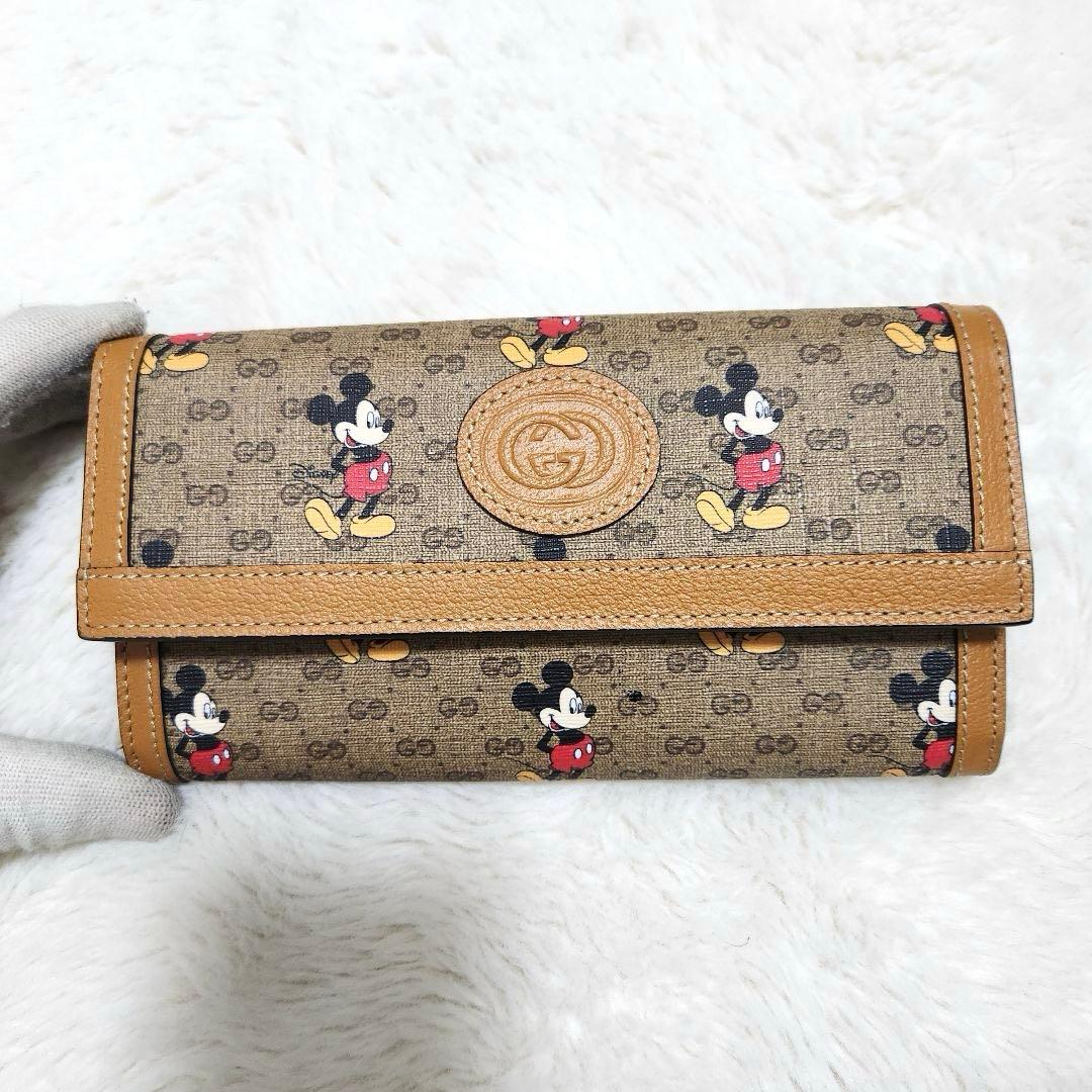 ✨新品未使用　レシートあり✨グッチ　長財布　ディズニー　ミッキー　コラボ　希少