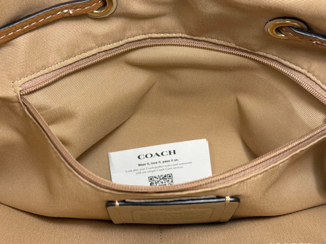 COACH コーチ アンディ トートバッグ レザー ホワイト