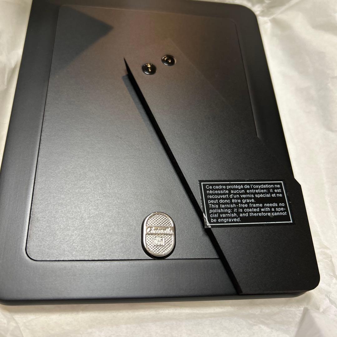 新品未使用　Christofle クリストフル　フォトフレーム