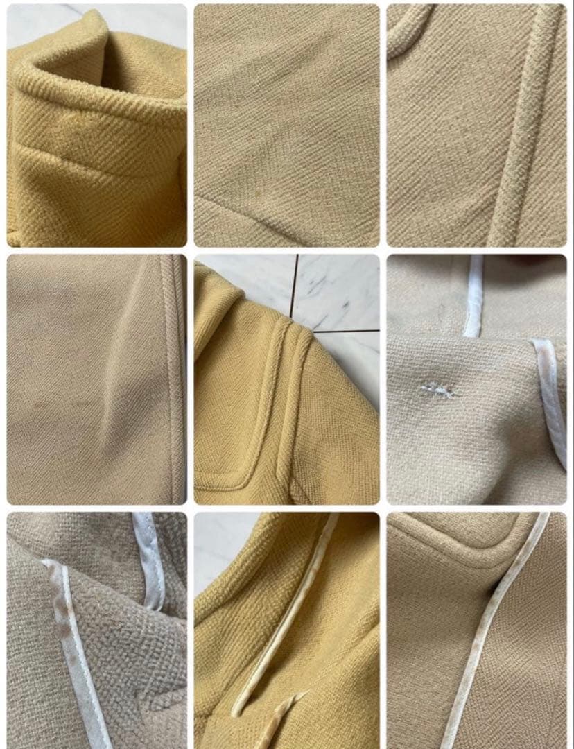 グレンフェル ダッフルコート キャメル 34 ムーアブルック　インバーティア