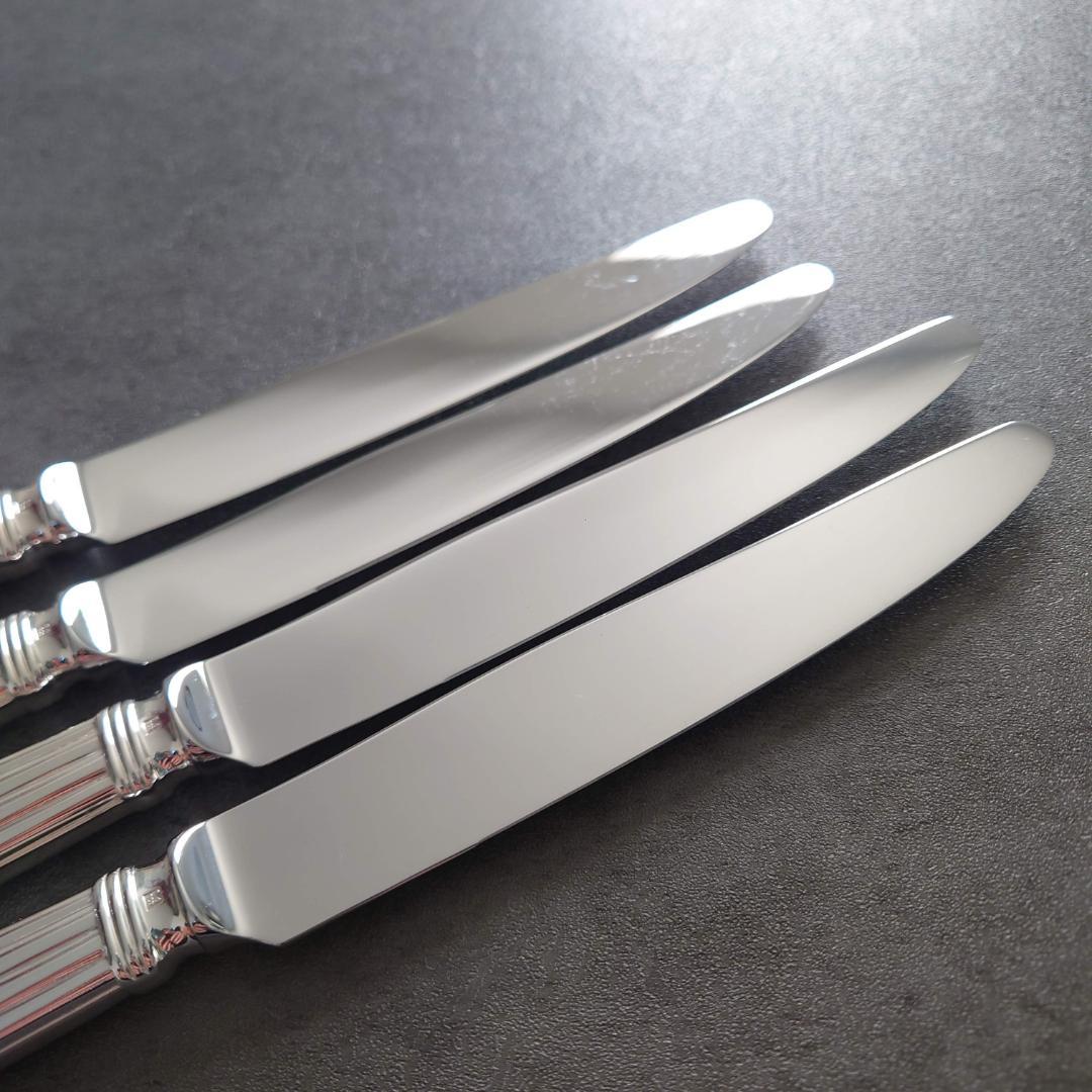 美品 クリストフル アリア テーブルナイフ 4点