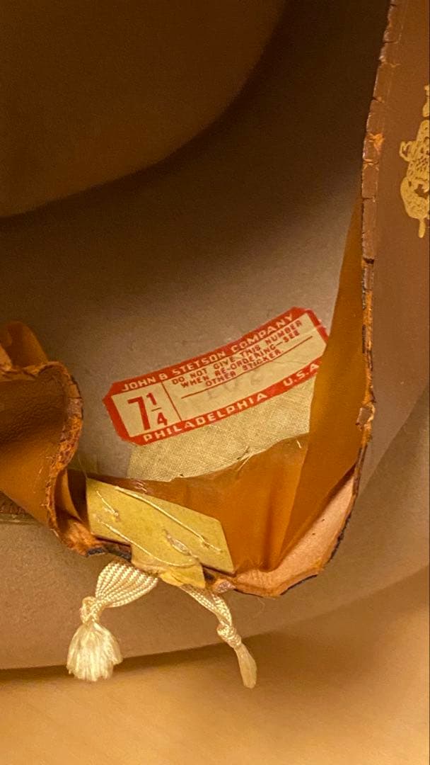 帽子 40s VINTAGE STETSON OPEN ROAD 7 1/4 58cm