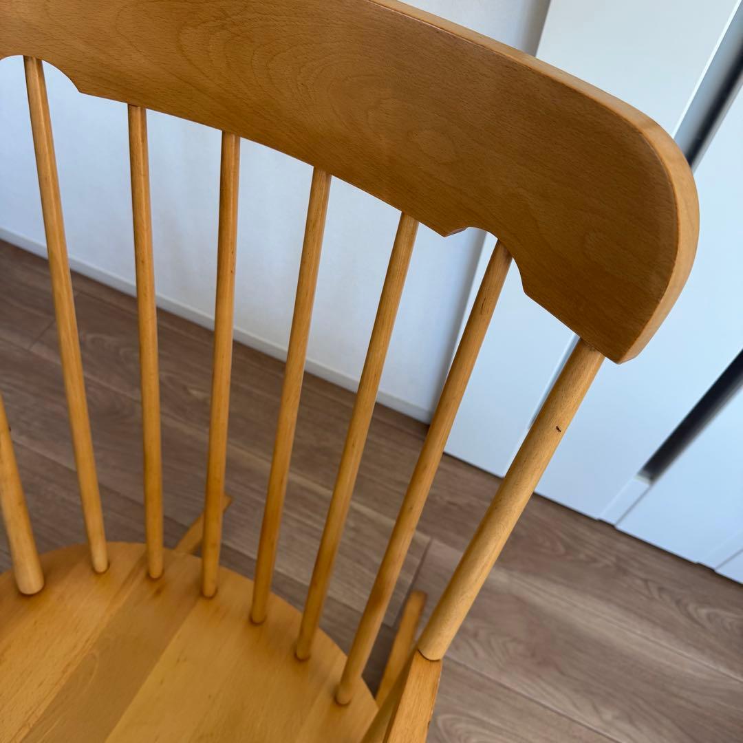 柏木工 美品 希少ナチュラルカラー ロッキングチェア アンティーク 送料無料