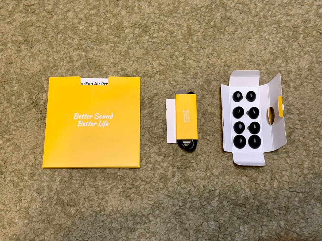 【美品】EarFun ワイヤレスイヤホン「EarFun Air Pro 4+」