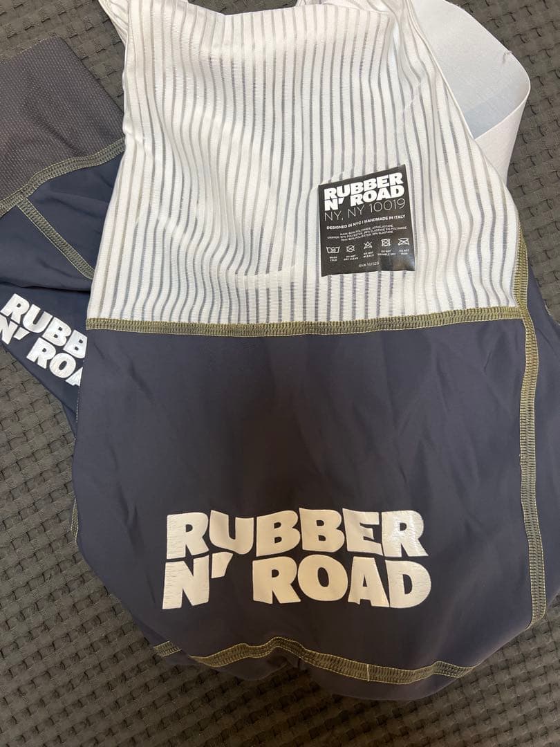 RUBBER N' ROAD ビブタイツ ダークグレー Size M