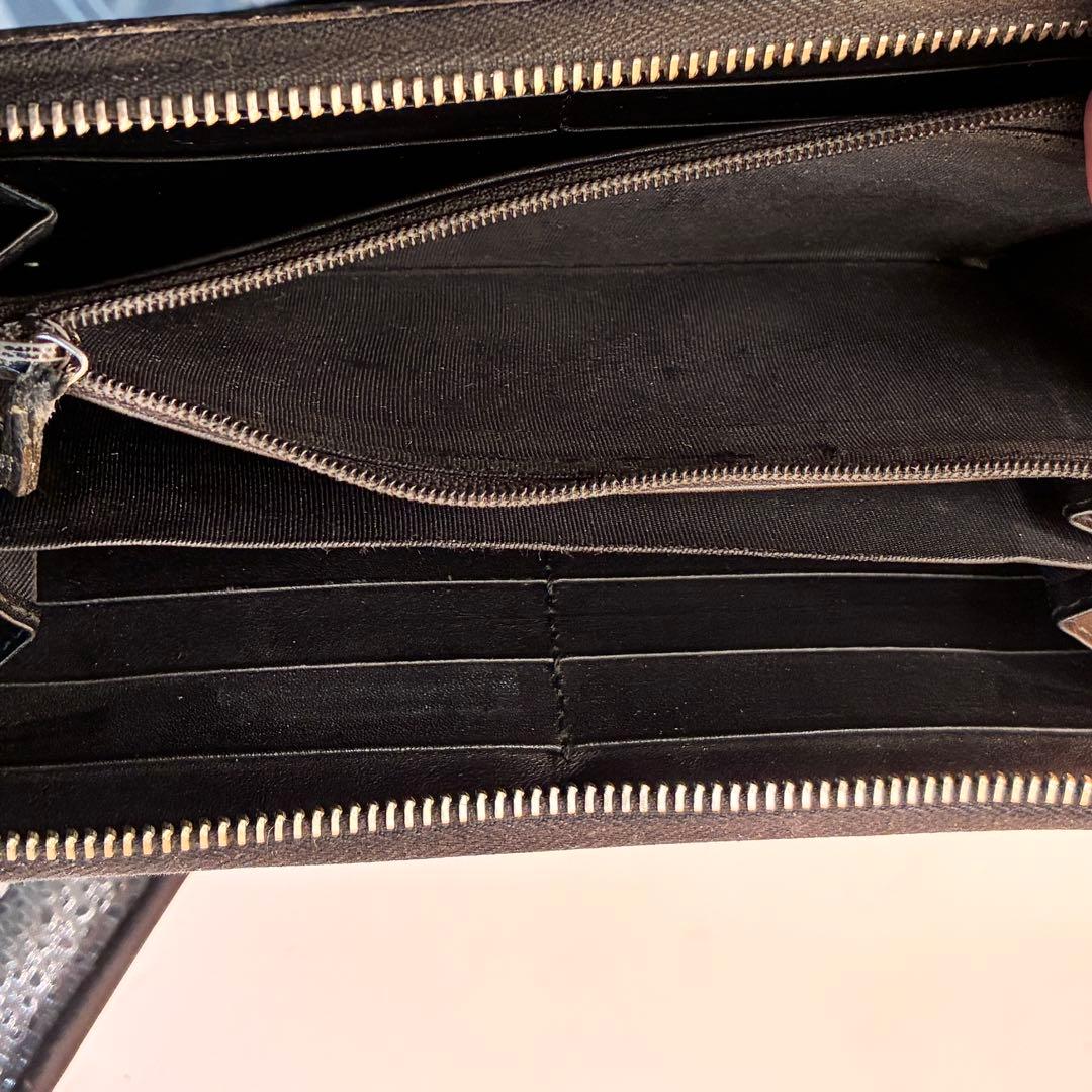 【美品✨】グッチ 長財布 シェリーライン GGスプリーム オフィディア