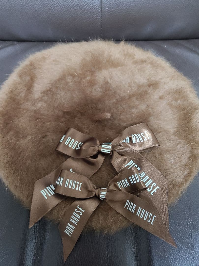 1回使用　ピンクハウス　2024　ロゴリボン付きベレー　定価10850円