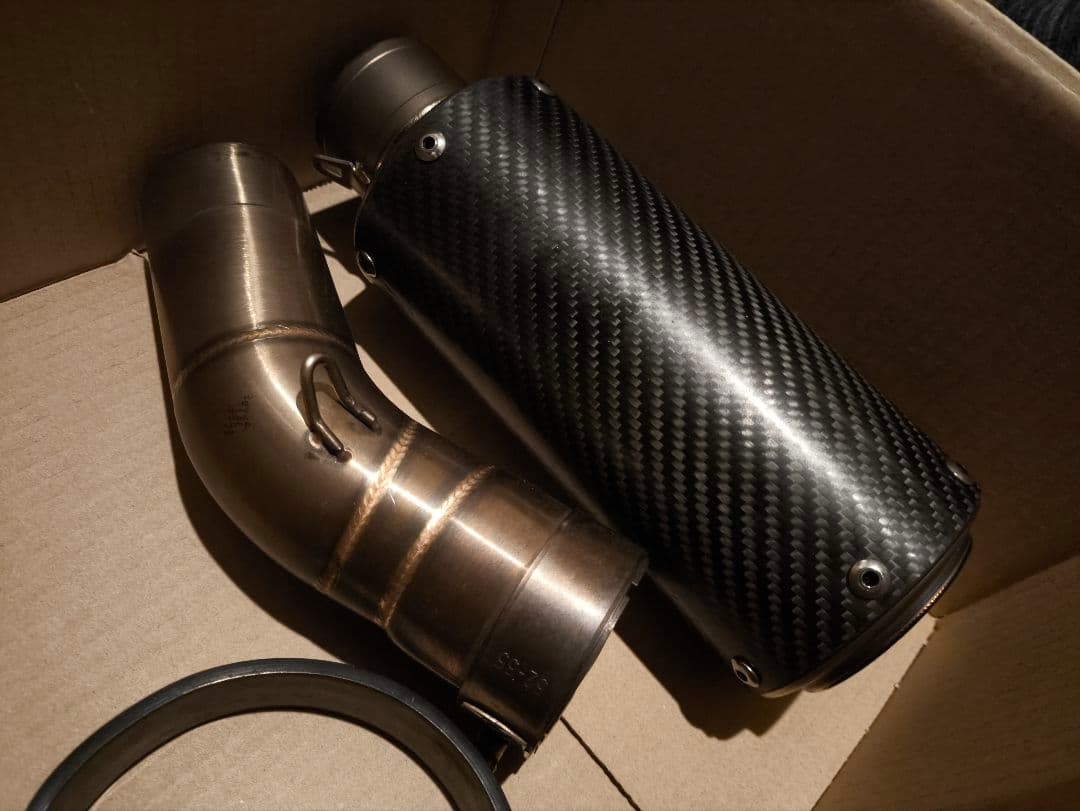 【値下げ交渉歓迎】zx-10r sc風 中華マフラー