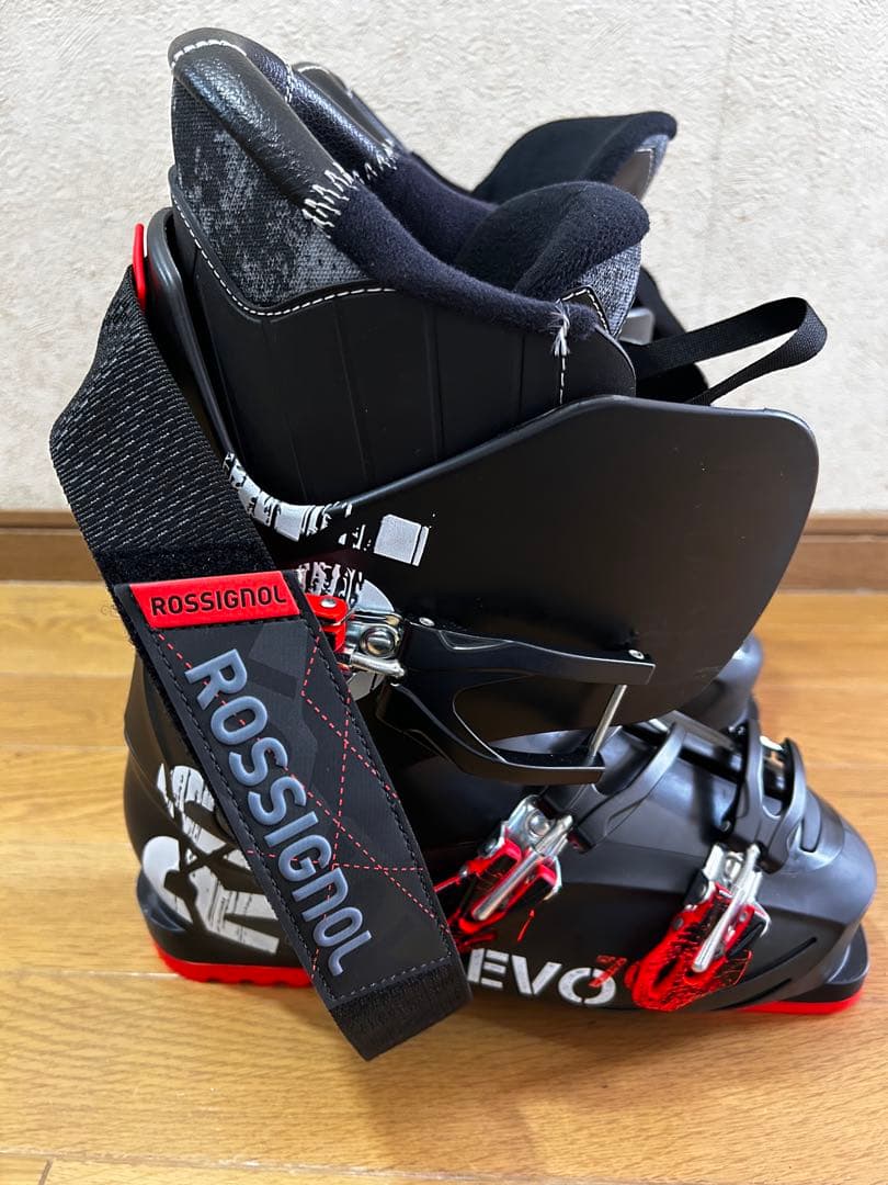 ROSSIGNOL EVO70 スキー用ブーツ ブラック/レッド