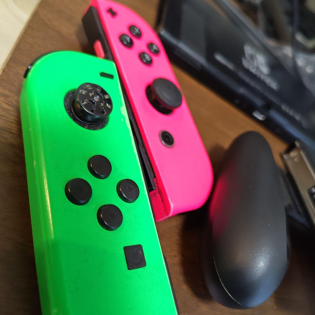 Nintendo Switch グリーン/ピンク 本体