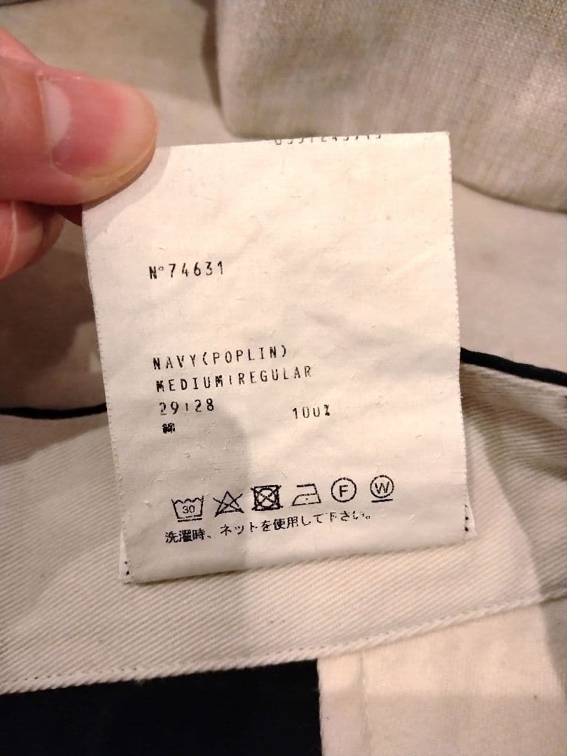 yaeca 別注M-51 FIELDPANTS NAVY(POPLIN)Mサイズ