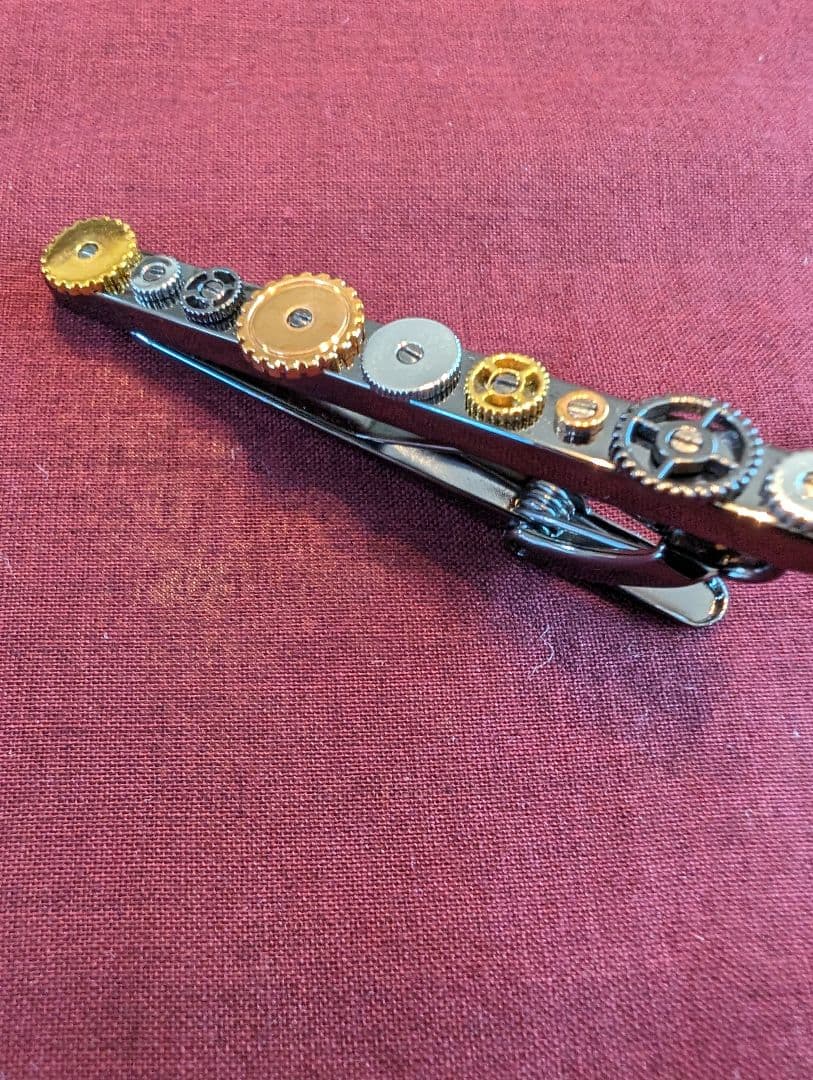 新品　タテオシアンのタイバー　タイピン　タテオシアン氏の直筆サインボックス入り