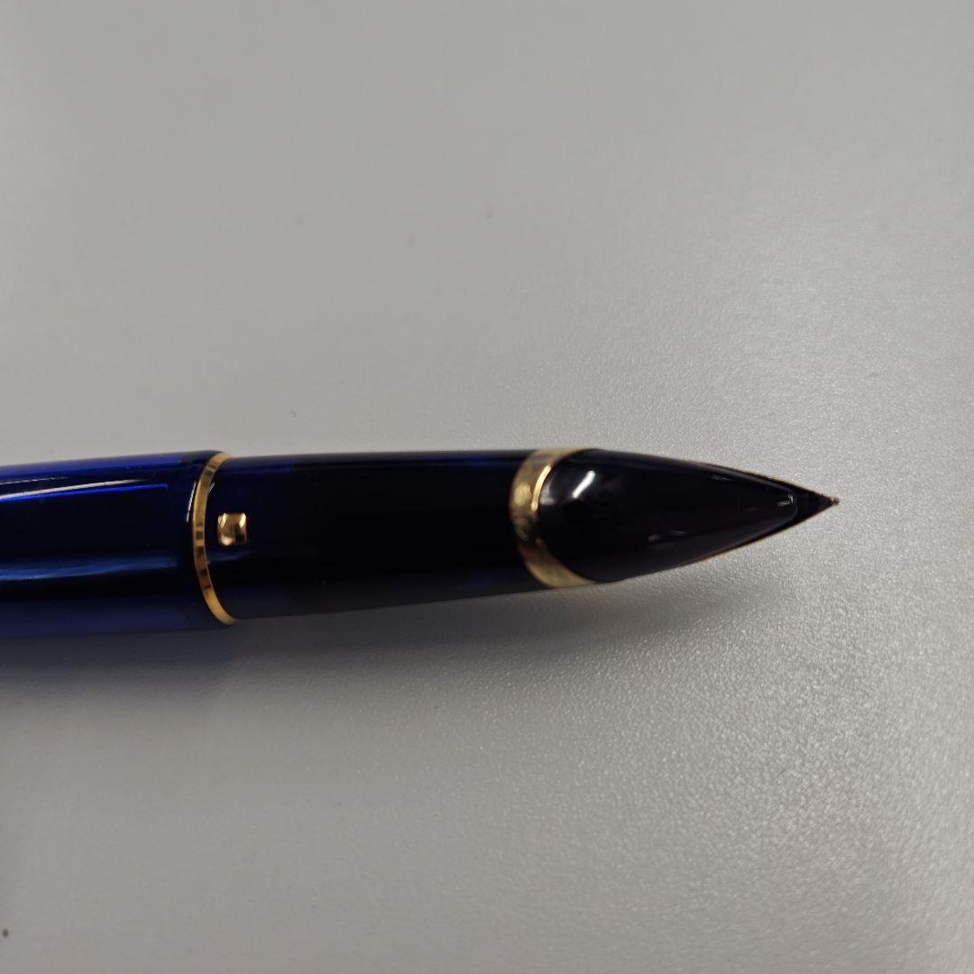 ウォーターマン　万年筆　エドソン　サファイアブルー　18Kペン先　中字