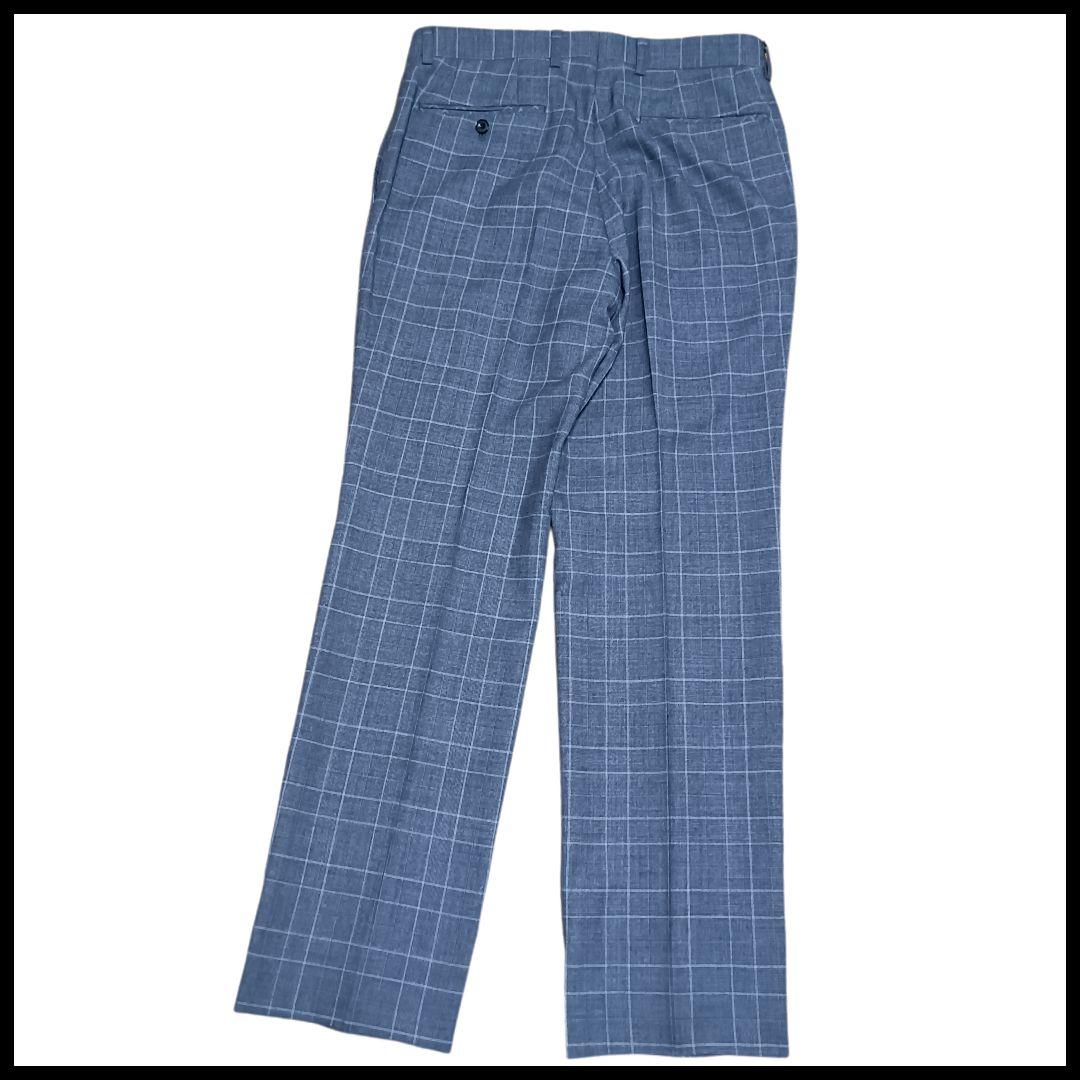 ✨極美品✨リッケンバッカー　スーツ　セットアップ　3ピース　グレンチェック　Ｌ