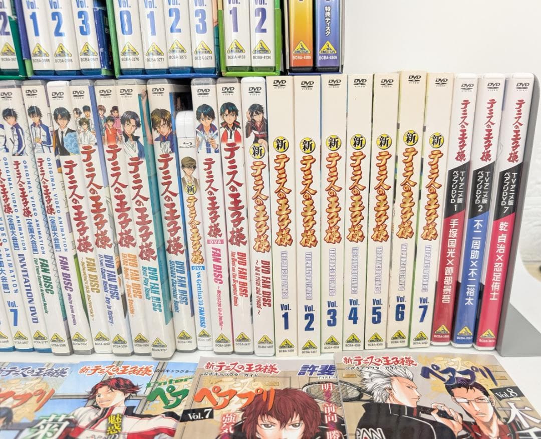 テニスの王子様　DVD 42本 ペアプリ 5冊 まとめ売り OVA fan