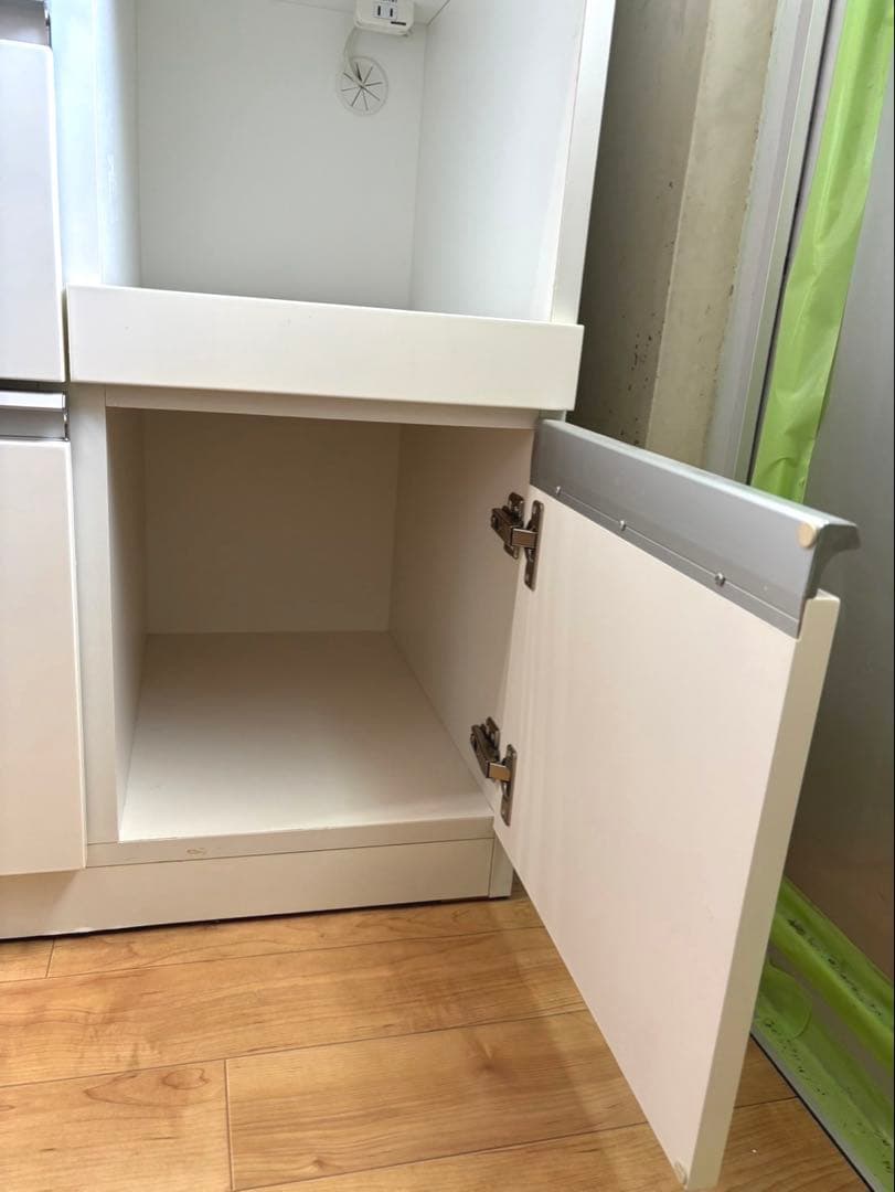 ★ニトリ　カップボード　食器棚　幅150 白