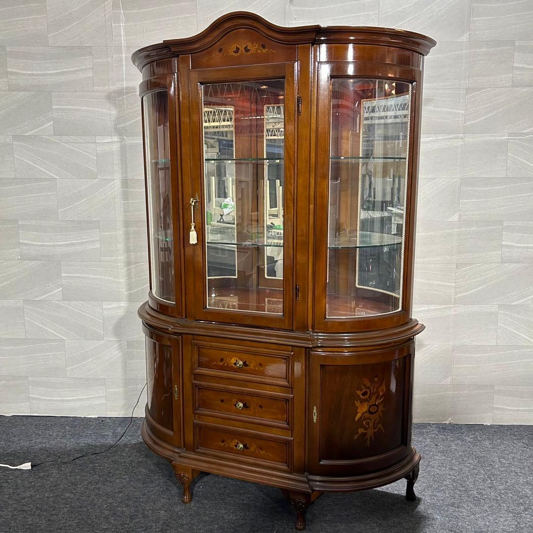 ブリアンツァ 飾り棚 イタリア輸入家具 アンティーク おしゃれ d2289