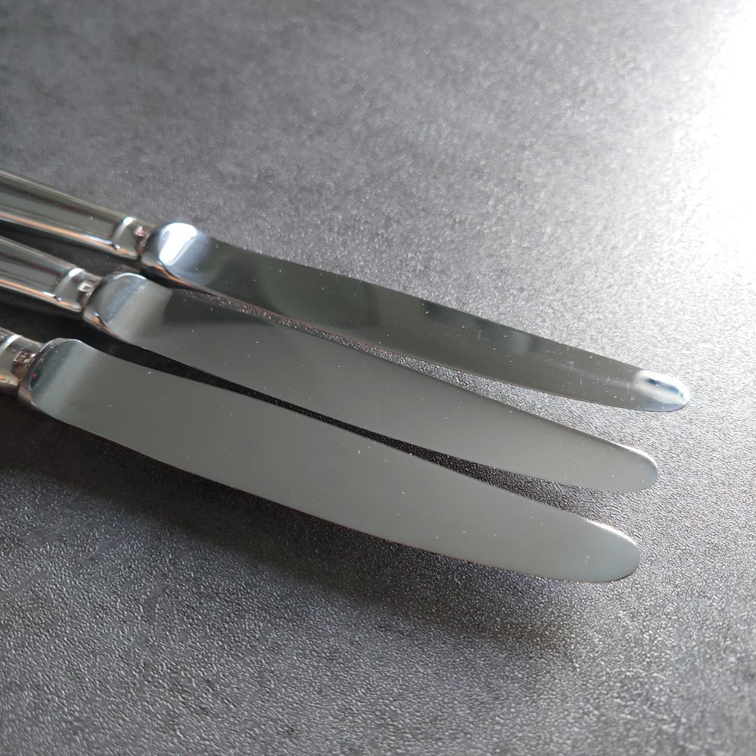 美品 クリストフル アルビ デザートナイフ 3点