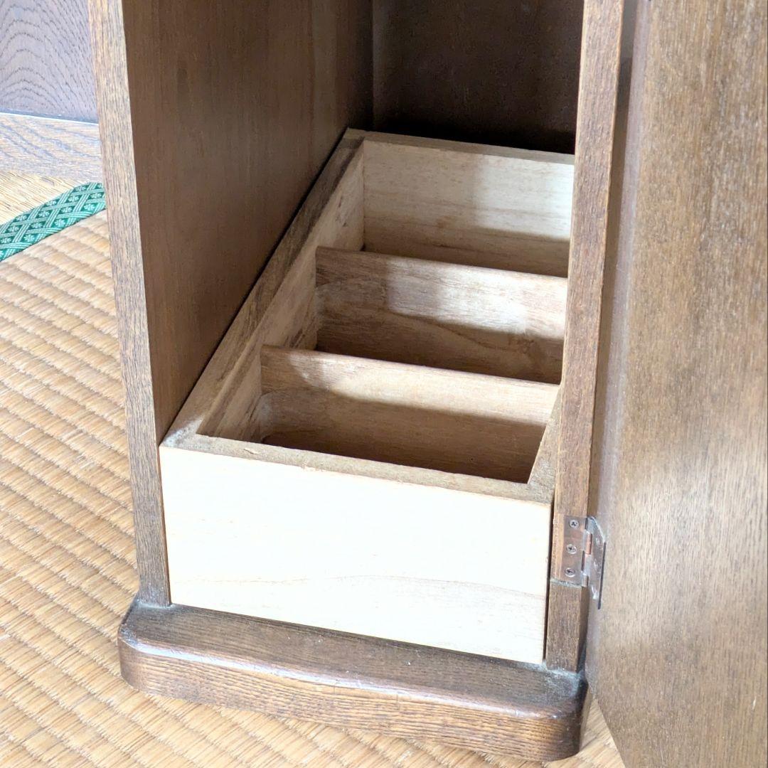 美品☆久和屋 ブローニュ ナラ無垢材 鏡台 ドレッサー ヴィンテージ 静岡県老舗