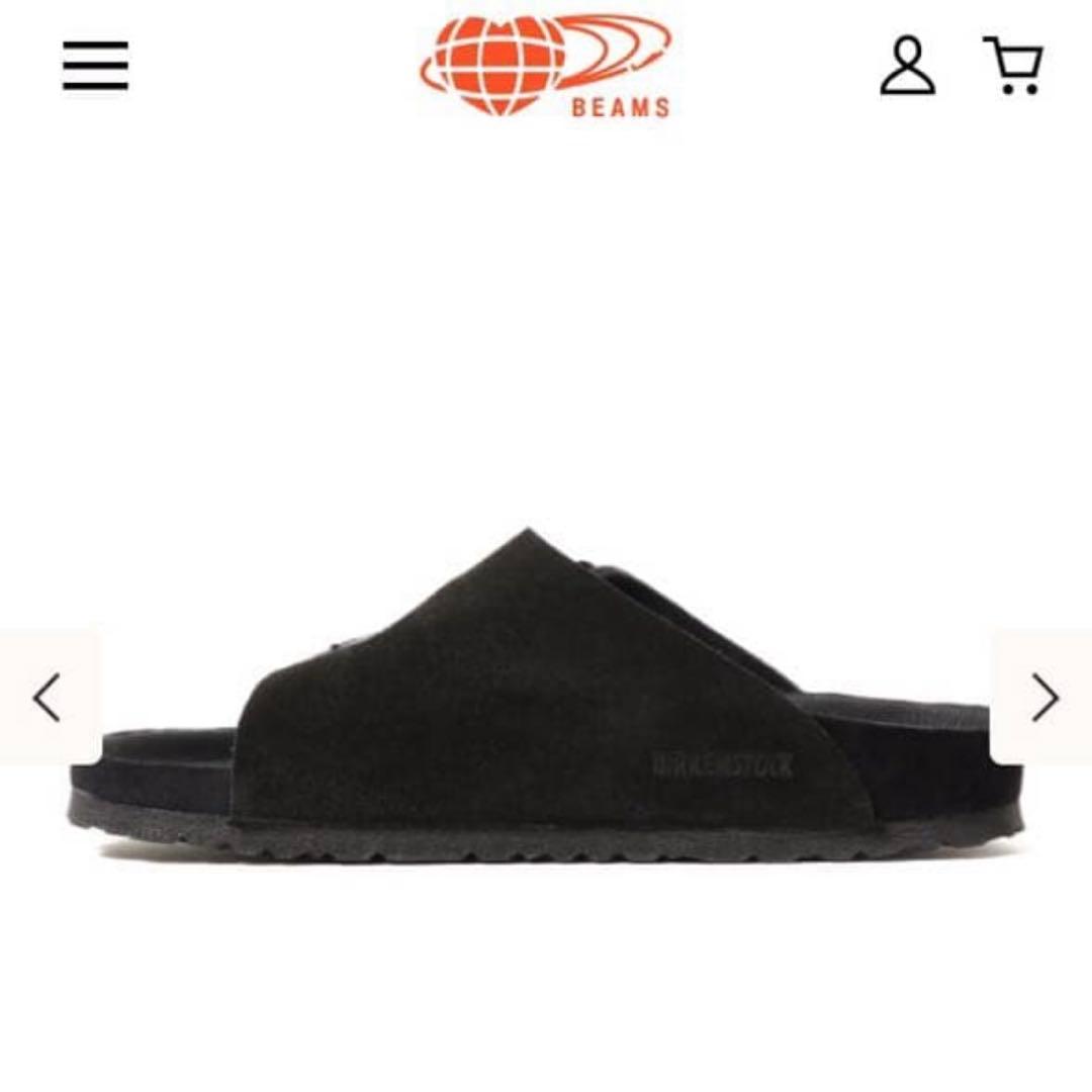 ビルケンシュトック　ビームス別注　チューリッヒ　ブラックスエード【39】