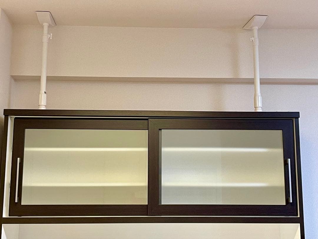 ニトリ食器棚 レジューム 150AG-S DBR /150SH-R DBR