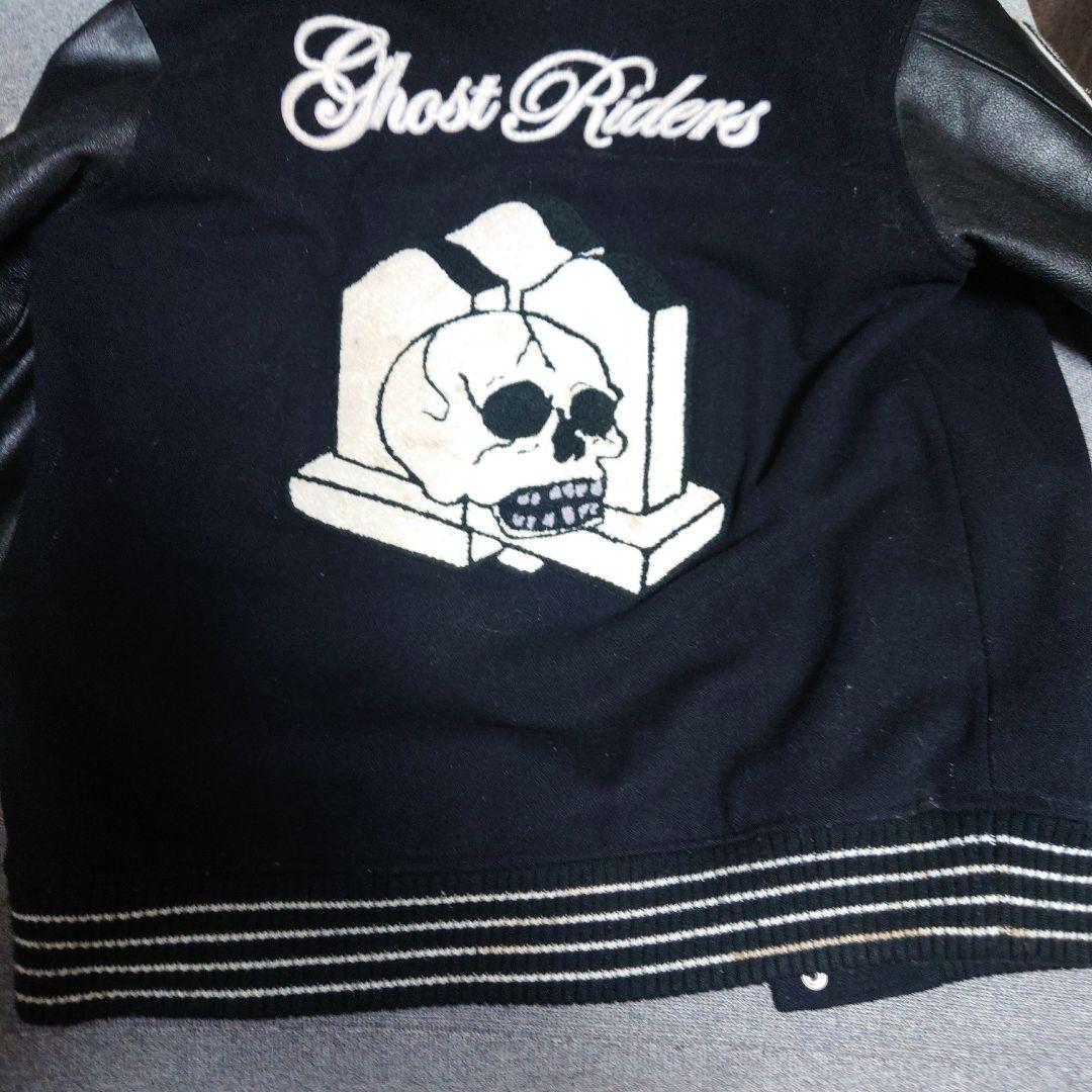 最終値下げ！Ghost Riders スタジャン ブラック