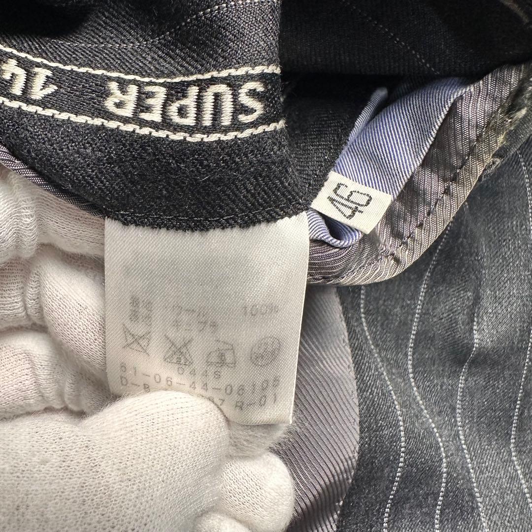 別注 美品 トゥモローランド ピルグリム×高級バルベラ セットアップ 総裏 46