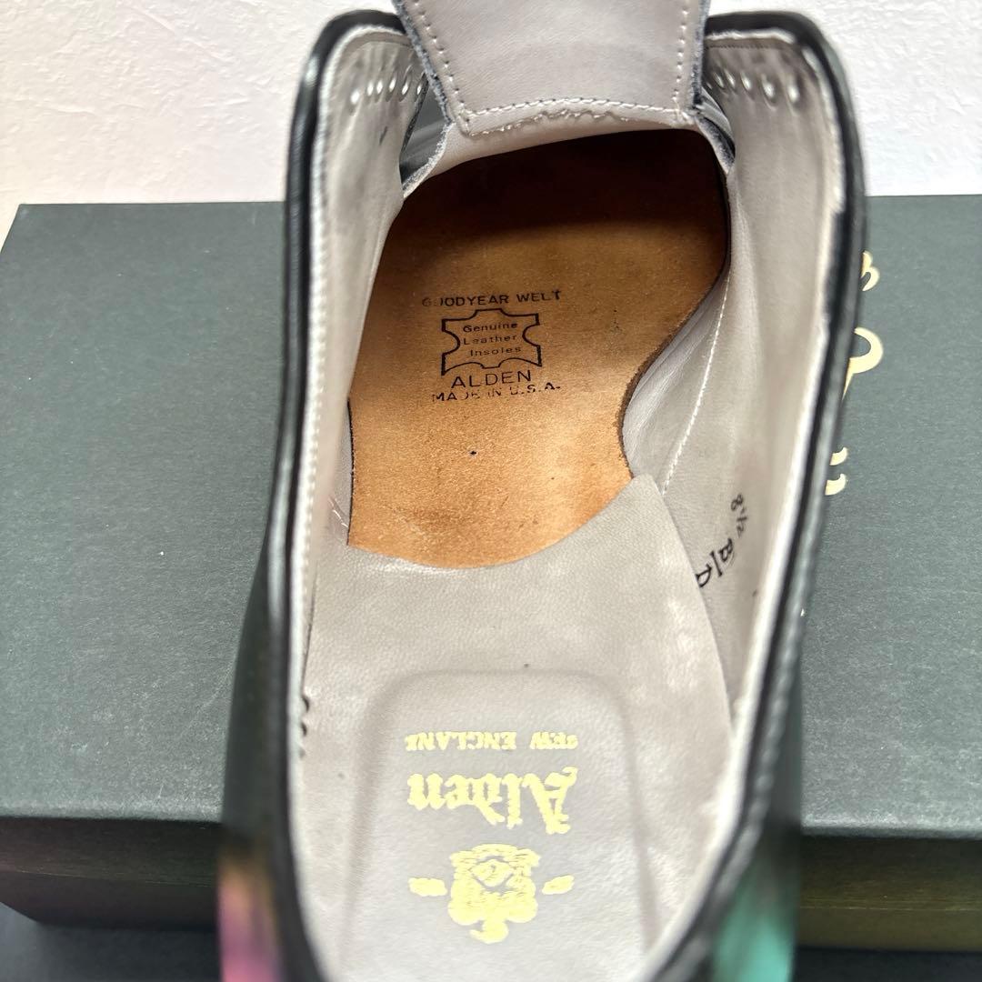 Alden 4901プレーントゥ