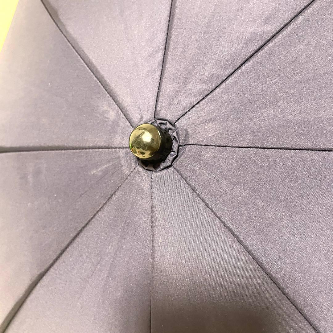 芦屋 ロサブラン 晴雨兼用 ネイビー ピンク 日傘