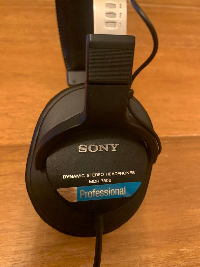 【halu】SONY MDR-7506 スタジオモニターヘッドフォン