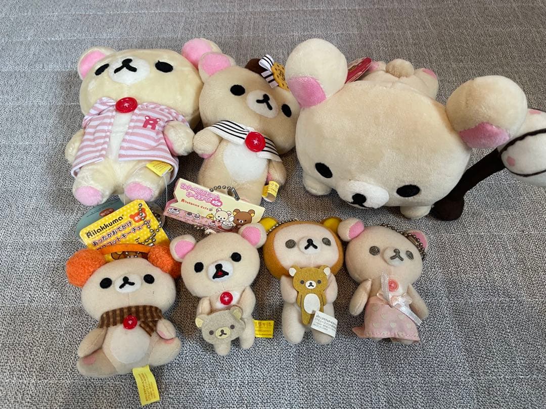 サンエックス リラックマ コリラックマ ぬいぐるみ まとめ売り10点セットレア物