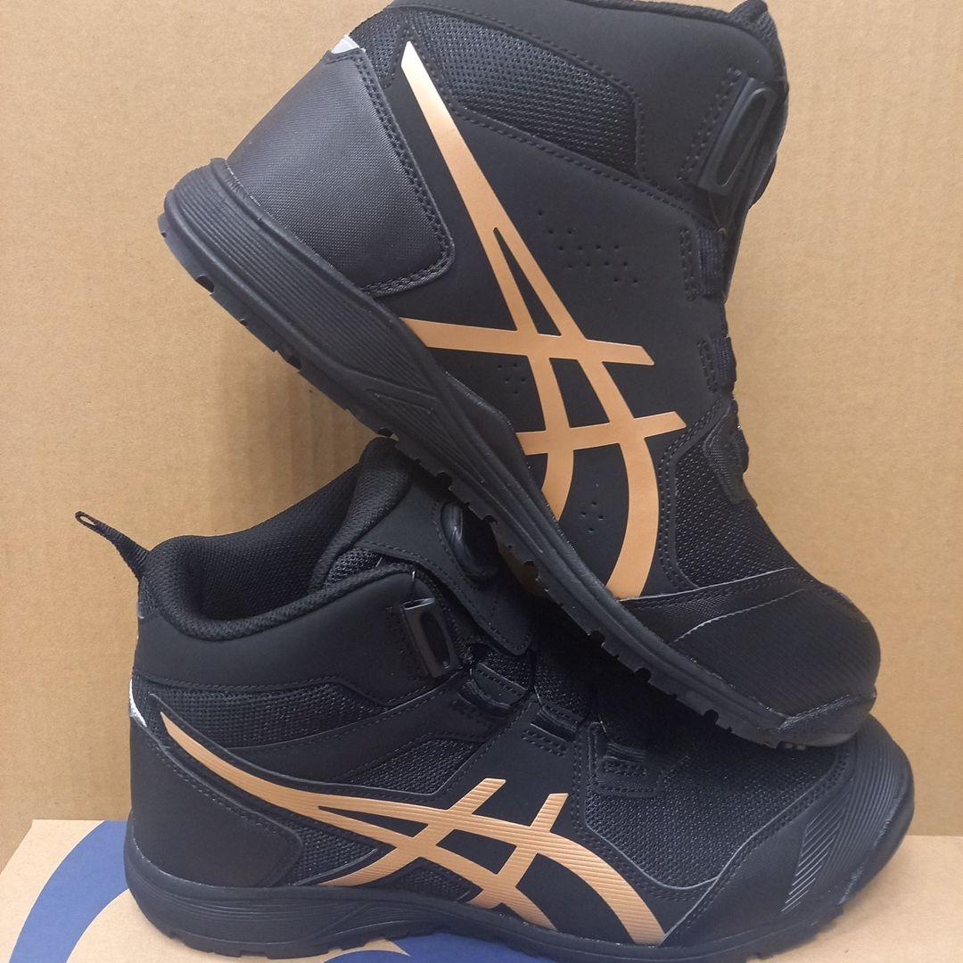 ニ*ク様 限定色　ASICS CP214 TS BOA ブラック/ゴールド