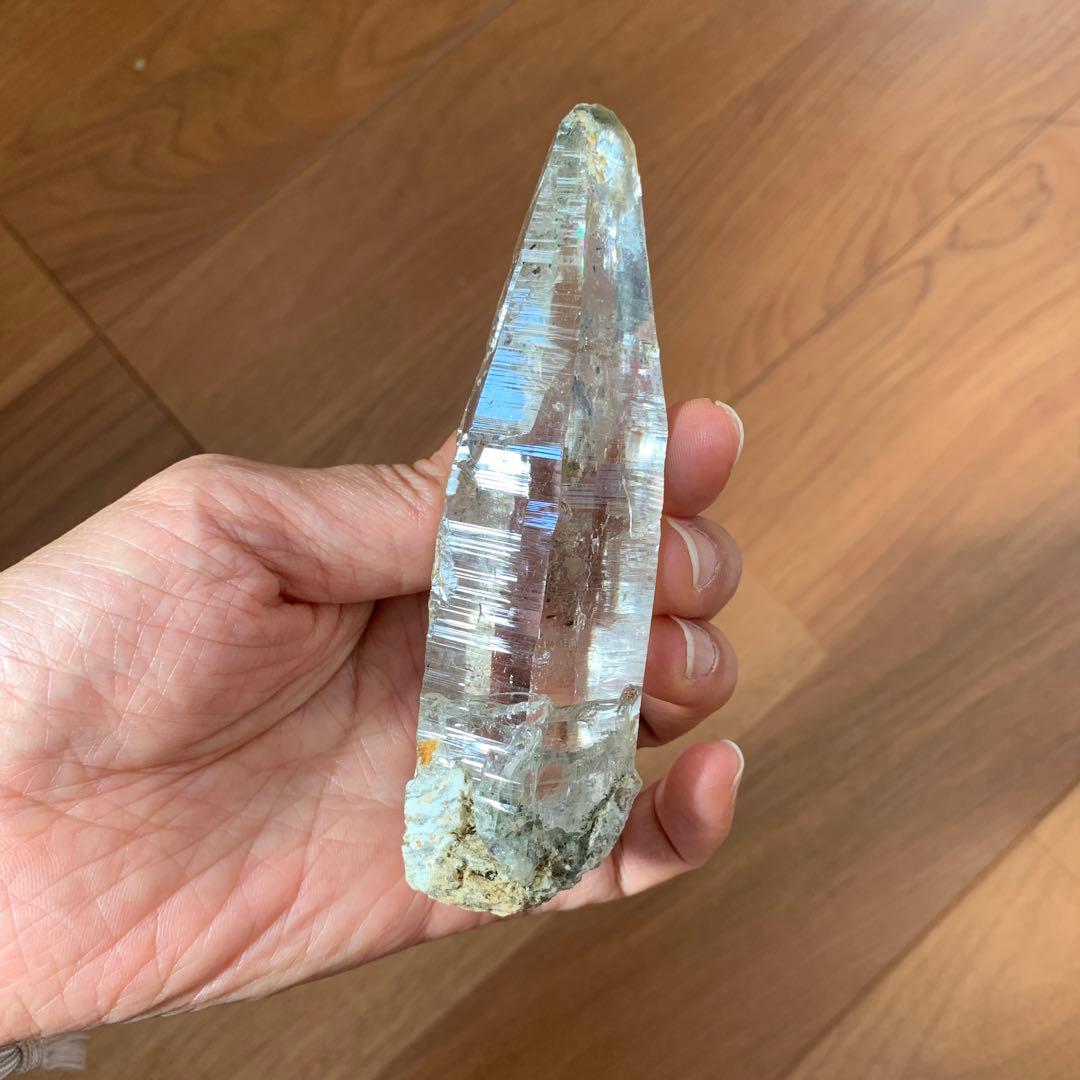 ヒマラヤ水晶　パキスタン　透明度最高レベル