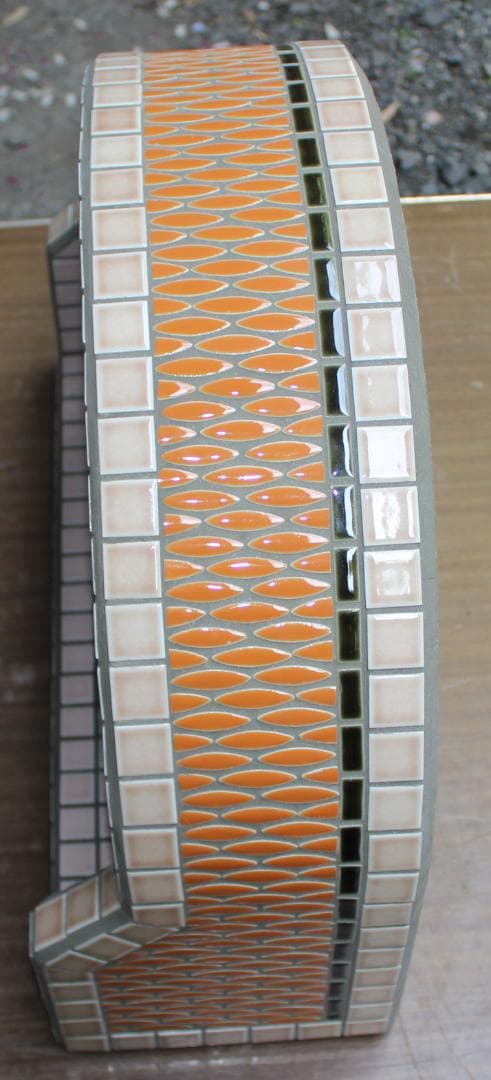 手造り　流し台　シンク　木陰