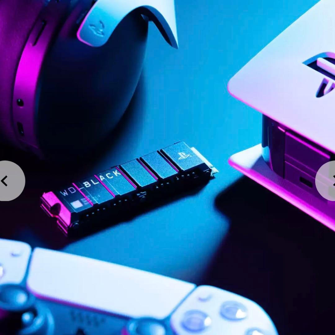 PS5公式ライセンス版 WD_BLACK SN850P 4TB 内蔵SSD 新品