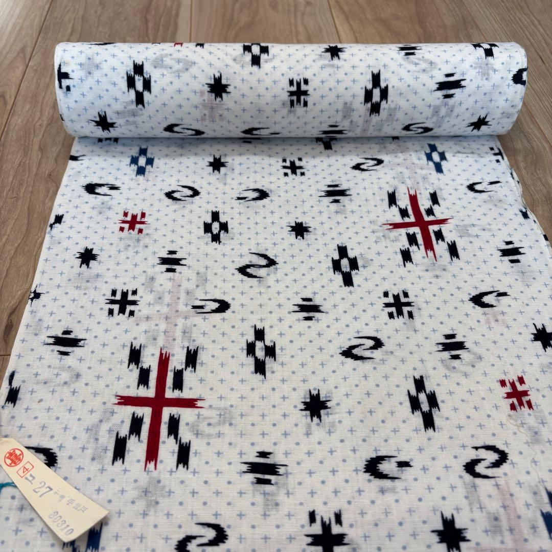 E格安 リメイク　まとめ売り　着物　10点　本染　浴衣　反物　三勝染め　源氏物語