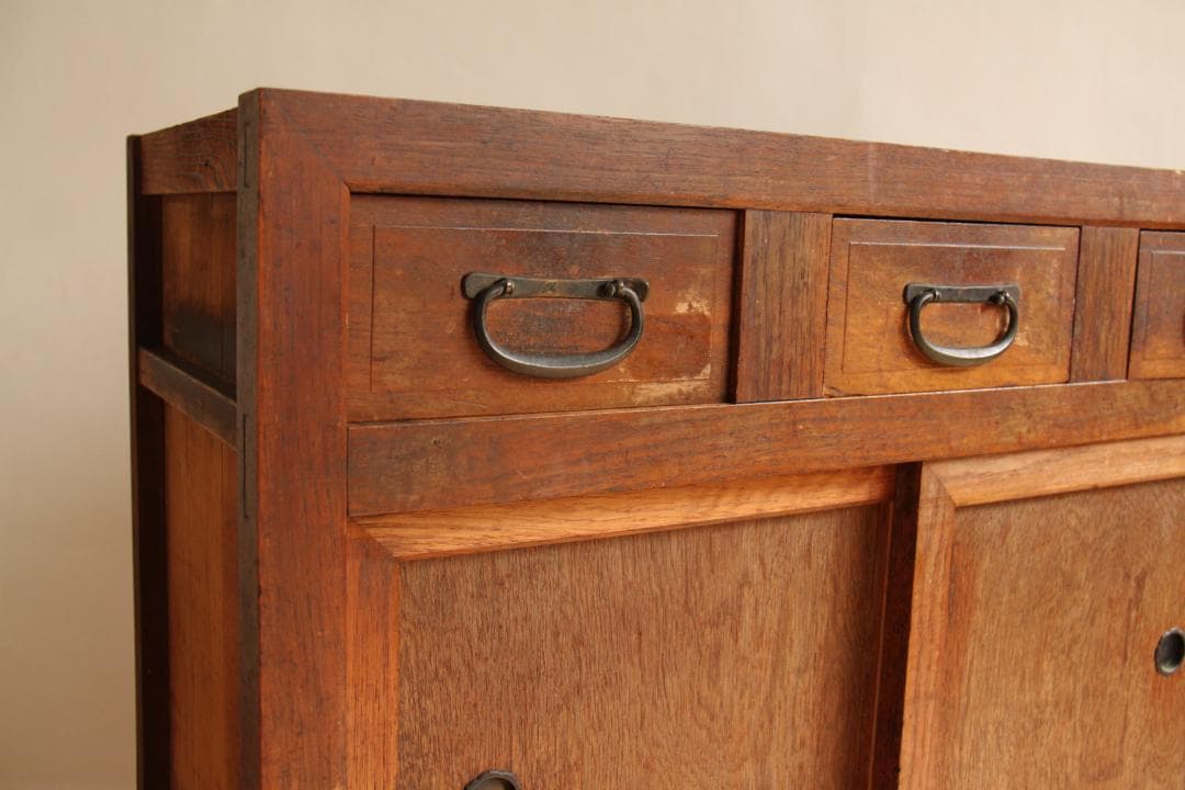 棚　木製　収納棚　食器棚　古道具　古家具　アンティーク　ヴィンテージ　レトロ